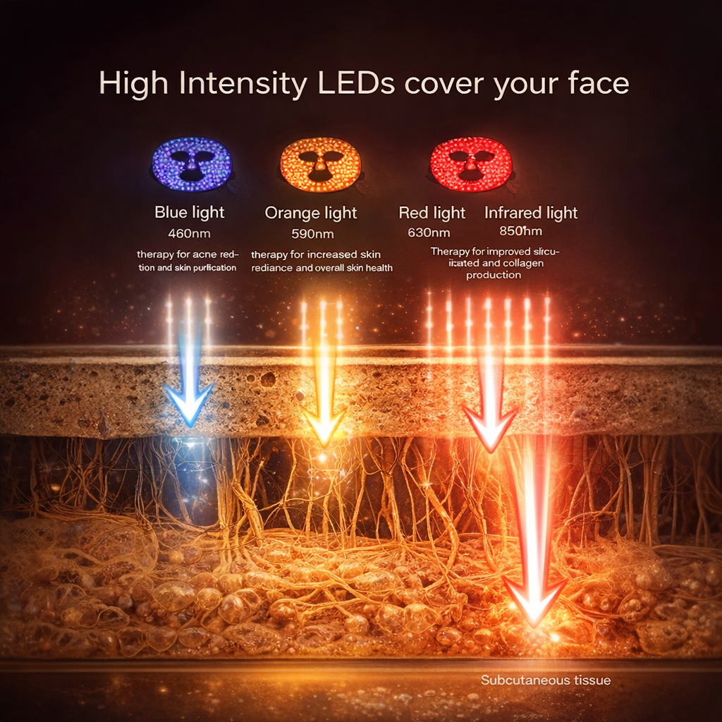 Máscara LED Rejuvenecedora